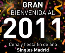 Cena y Fiesta Fin de Año en Madrid