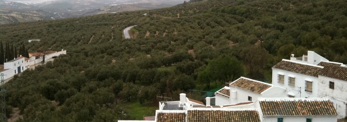 Sierra de Cabra con los niños