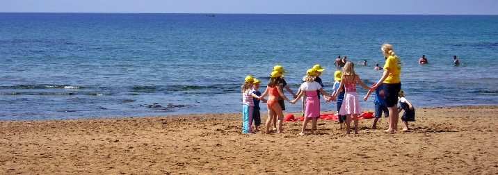 4 días de Colonias con los niños en Calafell