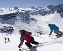 Puente Purísima: Esquí en los Alpes