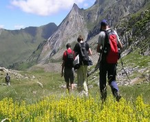 Senderismo en el Valle de Aran. 