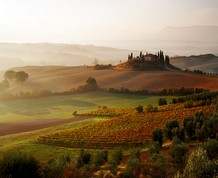 Bajo el sol de la Toscana