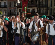 Fiesta del orujo en Potes. Picos de Europa