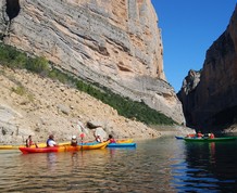 kayak a la luz de la luna