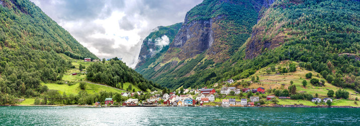 los fiordos noruegos en agosto