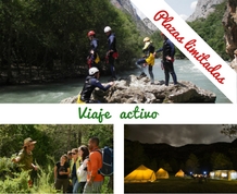 Rafting, trekking y ¡campamento único!