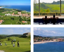 Playa, spa y golf en Comillas