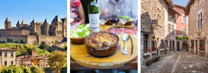 Puente Octubre: Amigos entre vinos y cassoulets. Carcassonne & Narbonne