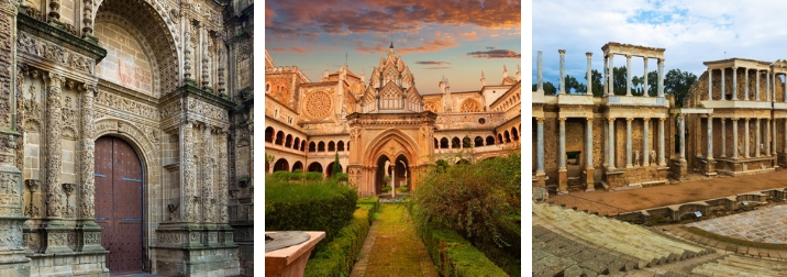 Reyes en Cáceres y Mérida