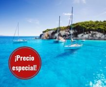 Navegando en velero por Ibiza y Formentera