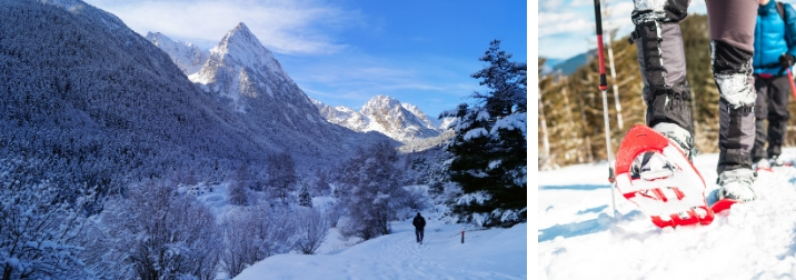 Fin de semana. Nieve, raquetas y refugios de montaña