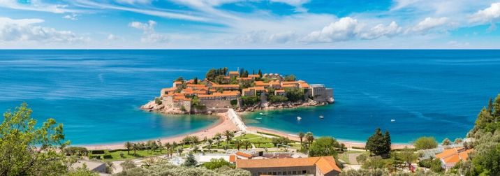 Montenegro y la bella Costa Dálmata de Croacia