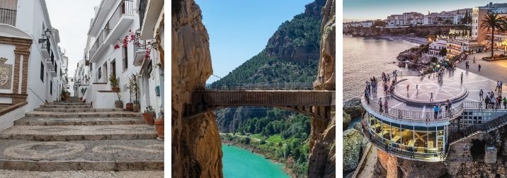 Malaga, pueblos blancos, Ronda y Caminito del Rey. SALIDA GARANTIZADA