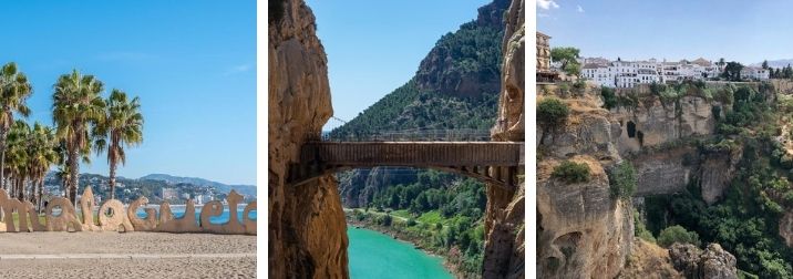 Pueblos blancos de Málaga, Ronda y Caminito del Rey