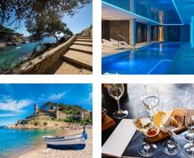 Despierta tus sentidos: Relax en la Costa Brava, taller y cata de vinos y caminos de Ronda