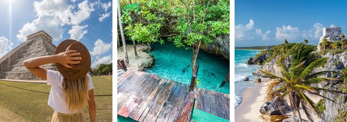 México, Riviera Maya. Tulum, Playa del Carmen...