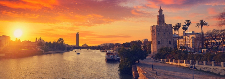 Puente del Pilar en Sevilla