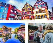 Fin de año: Alsacia y sus mercados navideños Colmar, Eguisheim y Turkcheim