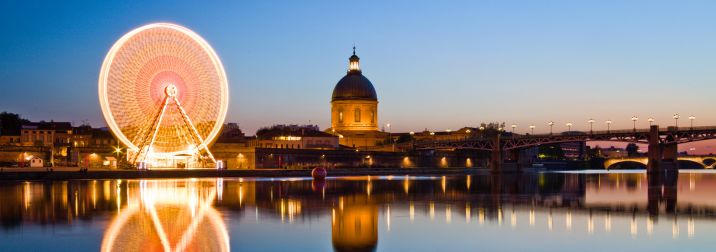 Fin de Año en Narbonne, Carcassonne, Toulouse  y visita al Festival de las Linternas