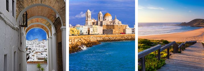 Playas y pueblos blancos de Cádiz